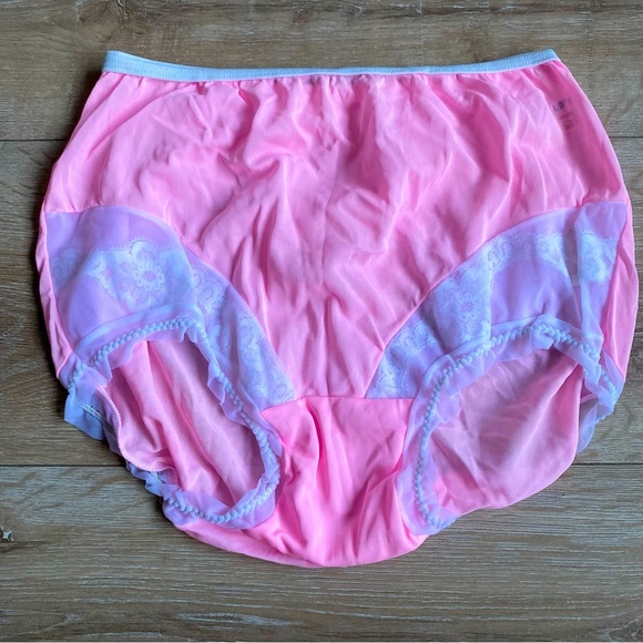 Vintage Stanfields Panties pink lace Truro Nova Scotia - Picture 1 of 6